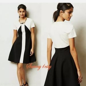 Anthro Colorblocked Ponte Dress Marc Bouwer